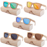 Oeientree Factory outlet Wood Sunglasses Polarized Wooden Glasses UV400 Bamboo Sunglasses Brand Wooden SunGlasses With Wood Case
