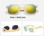 M14 Bamboo Sunglasses Men Wood sun glasses A De Sol Masculino Wooden Sunglasses Women Brand Designer Gafas De Sol glasses