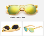 M14 Bamboo Sunglasses Men Wood sun glasses A De Sol Masculino Wooden Sunglasses Women Brand Designer Gafas De Sol glasses