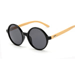 New arrival Wood Sunglasses women ROUND sun glasses bamboo sunglasses for women men Mirror eyewear retro de sol masculino