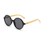 New arrival Wood Sunglasses women ROUND sun glasses bamboo sunglasses for women men Mirror eyewear retro de sol masculino