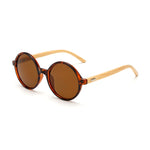 New arrival Wood Sunglasses women ROUND sun glasses bamboo sunglasses for women men Mirror eyewear retro de sol masculino