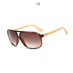 BOYSEEN  New Fashion Products Men Women Sunglass Bamboo Without Border Sunglasses au Retro Wood Lens Wooden Frame Handmade  1524