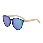 CONCHEN  Bamboo Pink Sunglasses For Women 2018 High Quality Wooden Sun Glasses elegant Brand Designer