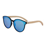 CONCHEN  Bamboo Pink Sunglasses For Women 2018 High Quality Wooden Sun Glasses elegant Brand Designer
