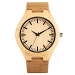 Mandala Bohemian Style Wooden Man Women Watches Exquisite Thailand Elephant Engraving Bamboo Wrist Watch Men Clock Xmas Gifts