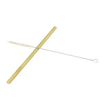 Natural bamboo drinking straw travelling set sisal hemp straws cleaning brush with organic bamboo straw tube carrying case