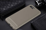 Bamboo Bushed Heavy Protection Soft Silicone Armor Case for Huawei Honor 8X 10 V20 9 7A Pro 7C Anti-Drop Cover Coque Funda